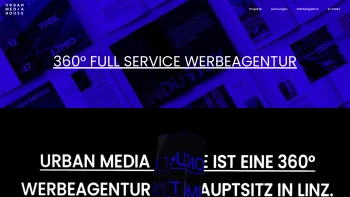Website Screenshot: Urban Media House - Full Service Werbeagentur - Urban Media House - Date: 2023-06-14 10:45:57