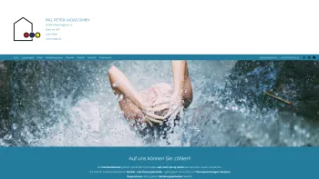 Website Screenshot: Ing. Peter Vadas GmbH - Ing. Peter Vadas GmbH - Date: 2023-06-14 10:46:00
