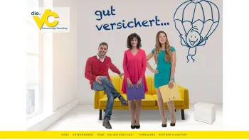 Website Screenshot: Versicherungs Consulting/Beratungs Gesellschaft m.b.H.; - Home - dieVC Versicherungs-Consulting - Date: 2023-06-26 10:24:05