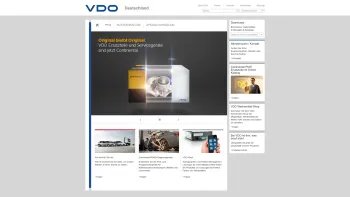 Website Screenshot: Siemens VDO Trading GmbH - VDO - Deutschland - Date: 2023-06-26 10:24:05