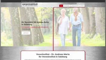 Website Screenshot: Veneninstitut Dr. med. Elisabeth Marte-Rotter - Spezialist für kranke Beine Salzburg - Veneninstitut - Dr. Andreas Marte - Date: 2023-06-26 10:24:05