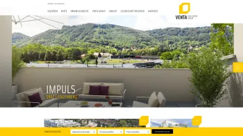 Website Screenshot: VENTA Consulting GmbH - VENTA Real Estate Group - Eigentumswohnungen in Graz - Date: 2023-06-26 10:24:05