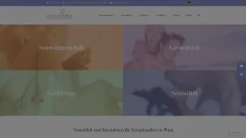 Website Screenshot: Venus Med Zentrum für Sexualmedizin Ges.m.b.H. - venusmed.at - Schwangerschaftsabbruch in Wien - Date: 2023-06-26 10:24:05