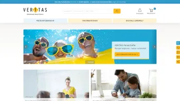 Website Screenshot: VERITAS Verlags und Handelsgesellschaft m.b.H. & Co.OHG - VERITAS - Österreichs Bildungsverlag für Schulbücher und Schulmedien - Date: 2023-06-15 16:02:34