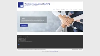 Website Screenshot: VAS Versicherungsagentur Spatling - VersicherungsAgentur Spatling – Wir versichern, was Ihnen wichtig ist. - Date: 2023-06-26 10:24:08