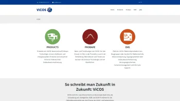 Website Screenshot: vicos GmbH. - ViCOS - Zukunftsorientierte professionelle Elektronik - ViCOS – Zukunftsorientierte professionelle Elektronik - Date: 2023-06-15 16:02:34