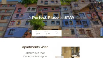 Website Screenshot: Vienna Stay Apartments - Apartments und Ferienwohungen in Wien | Vienna Stay Apartments - Date: 2023-06-26 10:26:49