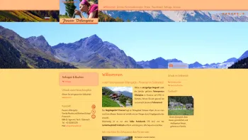 Website Screenshot: Pension Villerspitze - Willkommen - Villerspitze - Zimmer und Ferienwohnung - Praxmar Sellraintal - Date: 2023-06-26 10:24:14