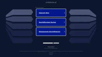 Website Screenshot: AGKS Vindobona Theater und Virtual Vindobona Kabarett Vindobona Wien - vindobona.at - Diese Website steht zum Verkauf! - Informationen zum Thema Vindobona. - Date: 2023-06-15 16:02:34