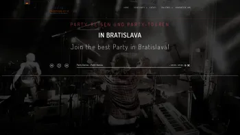Website Screenshot: VIPevents.at - PARTYSLAVA | Partytouren und Partyreisen in Bratislava - Date: 2023-06-14 10:37:44