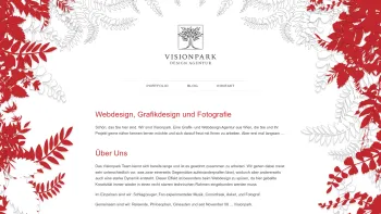 Website Screenshot: Visionpark - Visionpark - Design Agentur Wien | Grafikdesign, Webdesign, Fotografie - Date: 2023-06-14 10:46:52