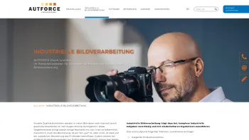 Website Screenshot: AUTFORCE Vision Systems GmbH - INDUSTRIELLE BILDVERARBEITUNG | Autforce - Date: 2023-06-14 10:46:03
