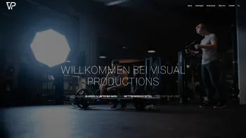 Website Screenshot: Visual Productions Professionelle Film und Videoproduktion - Visual Productions | Strategische Videoproduktion in Linz - Date: 2023-06-26 10:24:17