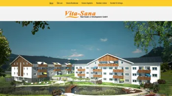 Website Screenshot: Vita Sana Real Estate & Development GmbH - Date: 2023-06-14 10:46:03