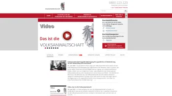 Website Screenshot: Volksanwaltschaft Österreich - Volksanwaltschaft - Date: 2023-06-26 10:24:23