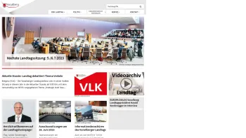 Website Screenshot: ÖVP Land Vorarlberg - Startseite - Date: 2023-06-26 10:24:23
