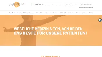 Website Screenshot: Ganzheitsmedizin Qi-Gong TCM Vorsorgedoktor Dr. Arne Papst - Arztpraxis TCM in Wien | Allgemeinmediziner Dr. Arne Papst - Date: 2023-06-26 10:24:23