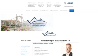 Website Screenshot: UNIQA GeneralAgent Jürgen Feichtner - GeneralAgentur Oberndorf – Ihr Versicherer vor Ort und Online - Date: 2023-06-15 16:02:34