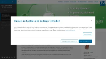 Website Screenshot: Institute of Chemical Engineering - E166-Institut für Verfahrenstechnik, Umwelttechnik und technische Biowissenschaften | TU Wien - Date: 2023-06-15 16:02:34
