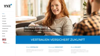 Website Screenshot: VVZ - Versicherungs- und Vermögensberatung GmbH - Home ? VVZ Vertrauen Versichert Zukunft - Ihr Versicherungsmakler in Wiener Neustadt - Date: 2023-06-14 10:46:06