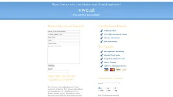 Website Screenshot: Woschitz Engineering ZT GmbH - Die Domain vwe.at können Sie kaufen! - Date: 2023-06-15 16:02:34