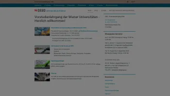 Website Screenshot: VWU Vorstudienlehrgang der Wiener Universitäten - Wien | OeAD-Vorstudienlehrgänge - Date: 2023-06-26 10:24:25