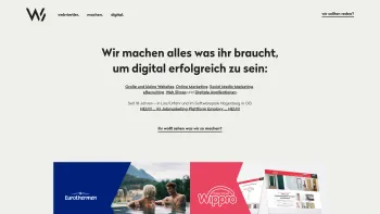 Website Screenshot: W4 Premium Web GmbH - Webviertler machen digital | Websites, Social Media, eRecruiting & mehr - Date: 2023-06-26 10:26:51