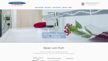Website Screenshot: Wagner GmbH - Sanitär | Oberösterreich | Wagner Gmbh - Date: 2023-06-15 16:02:34