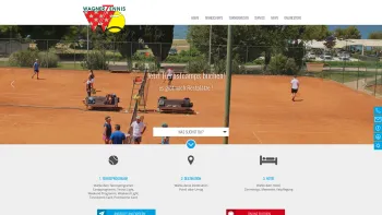 Website Screenshot: Heinrich Dieter Wagner Tennis Reiseagentur u. Tenniscamps - Wagner Tennis | Tenniscamps in Kroatien - Date: 2023-06-26 10:24:28