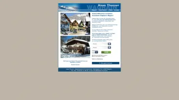 Website Screenshot: Haus Thurner Veronika - wagrain privatzimmer, ferienwohnungen, appartements - haus thurner - Date: 2023-06-26 10:24:28