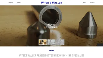 Website Screenshot: Waller & Witek PRÄZISIONSTECHNIK GmbH. - Startseite - Witek & Waller Präzisionstechnik GmbH - Date: 2023-06-26 10:24:31
