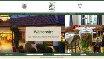 Website Screenshot: Hotel Walserwirt - Hotel Walserwirt Salzburg - Date: 2023-06-14 10:47:30