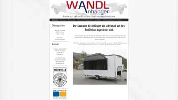 Website Screenshot: Wandl Anhänger Gerhard Wandl - Der Anhängerprofi - Wandl Anhänger - Date: 2023-06-26 10:24:34