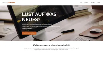 Website Screenshot: Webdesign Steyrer - Webdesign Steyrer - Webdesign nach Maß - Date: 2023-06-15 16:02:34