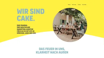 Website Screenshot: . modul4 - CAKE Werbeagentur – Werbung/Marketing für Pharma & Healthcare - Date: 2023-06-26 10:24:40