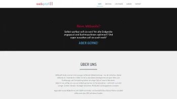Website Screenshot: WEBprofil Gernot Ploiner e.U. - Webagentur für TYPO3 Websites - Webdesign - Webseiten Konzeption - Date: 2023-06-26 10:26:51