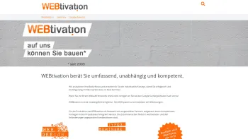 Website Screenshot: WEBtivation - Home: WEBtivation - Date: 2023-06-26 10:24:40
