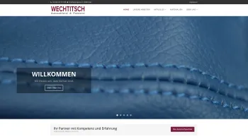 Website Screenshot: Autosattlerei Wechtitsch - Autosattlerei, Polsterei - reparieren, erneuern, Wechtitsch - Date: 2023-06-26 10:24:40