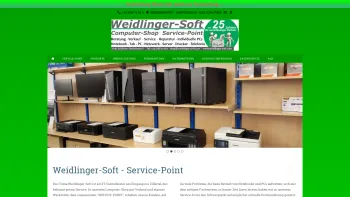 Website Screenshot: Weidlinger-Soft Computer-Shop - Weidlinger-Soft - Service-Point - Date: 2023-06-26 10:24:43
