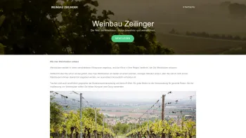 Website Screenshot: Weinbau Zeilinger - Weinbau Zeilinger - Date: 2023-06-26 10:24:43