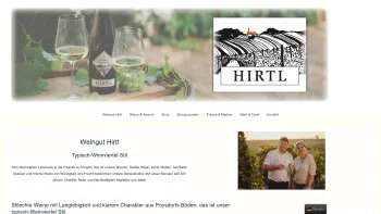 Website Screenshot: Weingut Hirtl - Weingut Hirtl - Date: 2023-06-26 10:24:46
