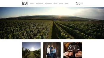 Website Screenshot: Herbert Weingut LASSL - Herzlich Willkommen - Weingut Lassl - Date: 2023-06-14 10:46:14