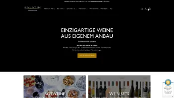 Website Screenshot: Weinhandel Salatin - Weinhandel Salatin - Ihr Shop für Weine uvm. - Date: 2023-06-26 10:24:46