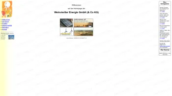 Website Screenshot: Weinviertler Energie - Weinviertler Energie - Homepage - Date: 2023-06-26 10:24:49