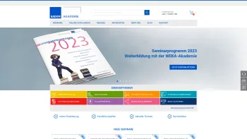 Website Screenshot: WEKA-Akademie Österreich - WEKA-Akademie - Date: 2023-06-14 10:46:52