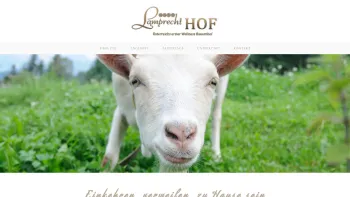 Website Screenshot: Österreichs erster Wellness-Bauernhof - Wellness Bauernhof - Date: 2023-06-26 10:24:51