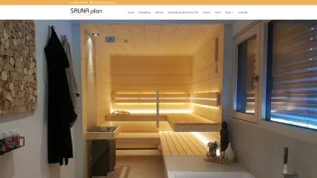 Website Screenshot: Sauna.plan GmbH - Willkommen I SAUNA.plan - Der Wellnesstischler - Date: 2023-06-26 10:24:51