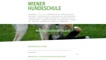 Website Screenshot: Hundeschule in Wien, Welpenschule in Wien, Hundeausbildung Wien, Wiener Hundeschule, - |Welpenschule Wien| - Hundeschule in Wien | Welpenschule in Wien | Hundetrainer Wien - Date: 2023-06-14 10:37:04