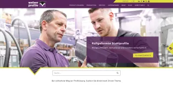 Website Screenshot: Welser Profile GmbH - Stahl-, Edelstahl- & Sonderprofile | Profilrohre - Welser Profile - Date: 2023-06-14 10:46:14