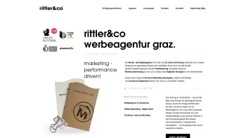 Website Screenshot: Rittler & Co GmbH - ? RITTLER & CO // Werbeagentur Graz, Steiermark - Date: 2023-06-14 16:40:25